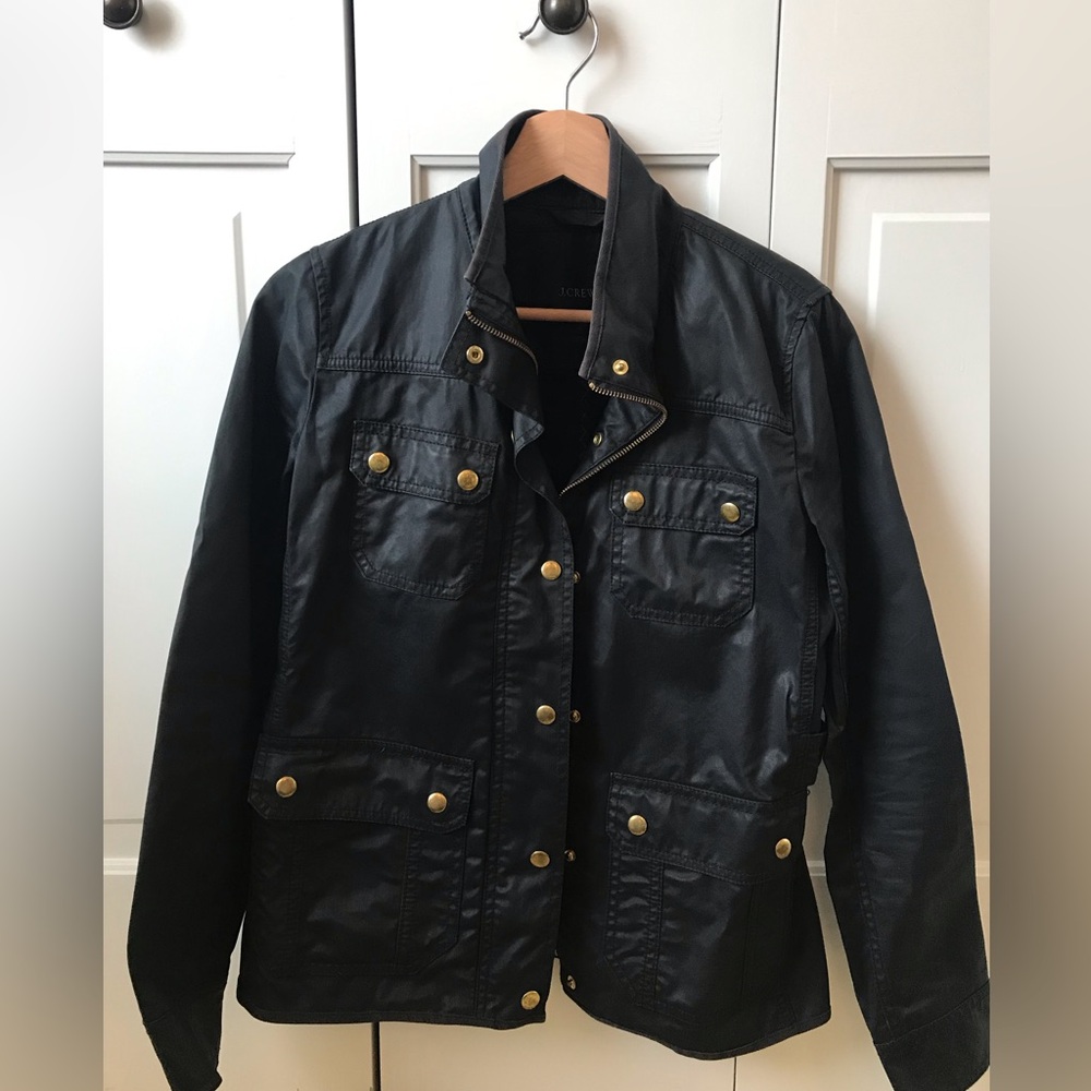J. Crew lightweight jacket (black)